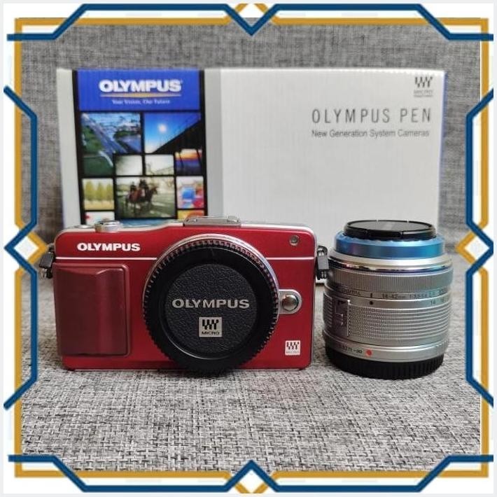 [kam] olympus e pm2 kit 14-42mm kamera mirrorless