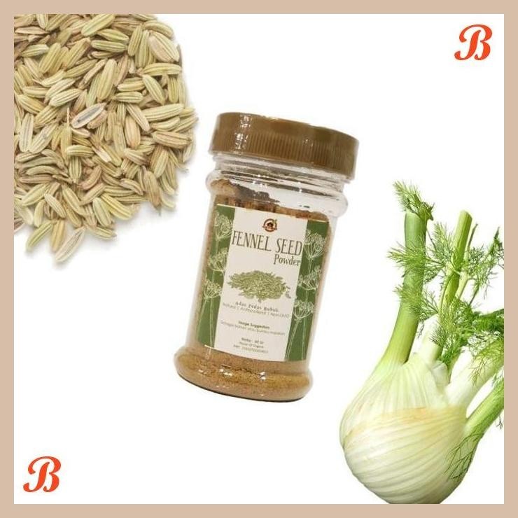 

| HOF | HOUSE OF ORGANIX FENNEL SEED POWDER ADAS PEDAS BUBUK 60GR