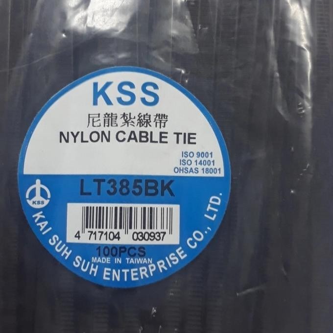 

Kss Kabel Ties Hitam Panjang 385Mm Tebal 4,8Mm / Insulok Putih Cv385 Kualitas Premium