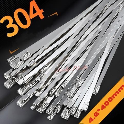 

Kabel Tis - Cable Ties 304 Stainless Steel Motor Mobil 4.6 X 400Mm Kualitas Premium
