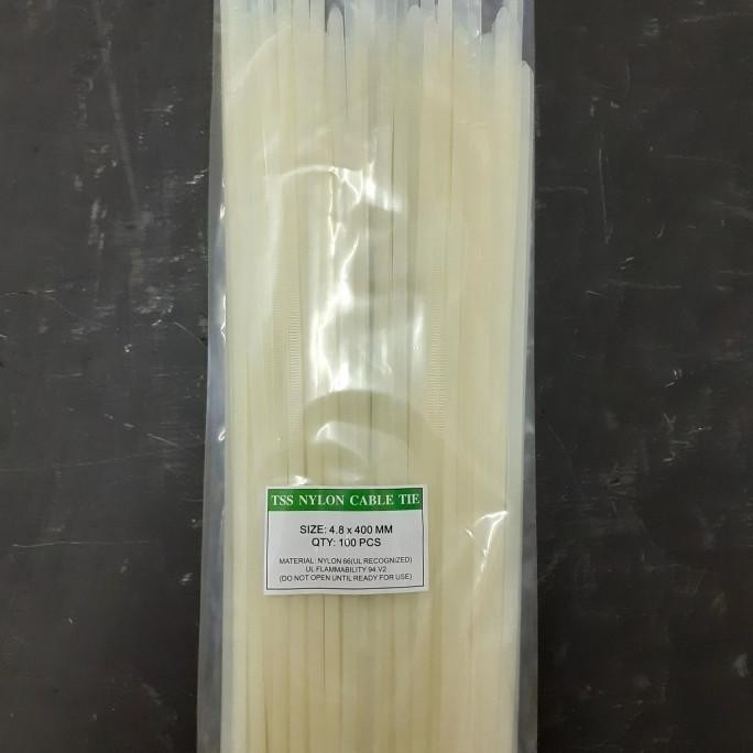 

Kabel Ties 40Cm / 400 X 4.8 Tss Kabel Ties Kualitas Premium