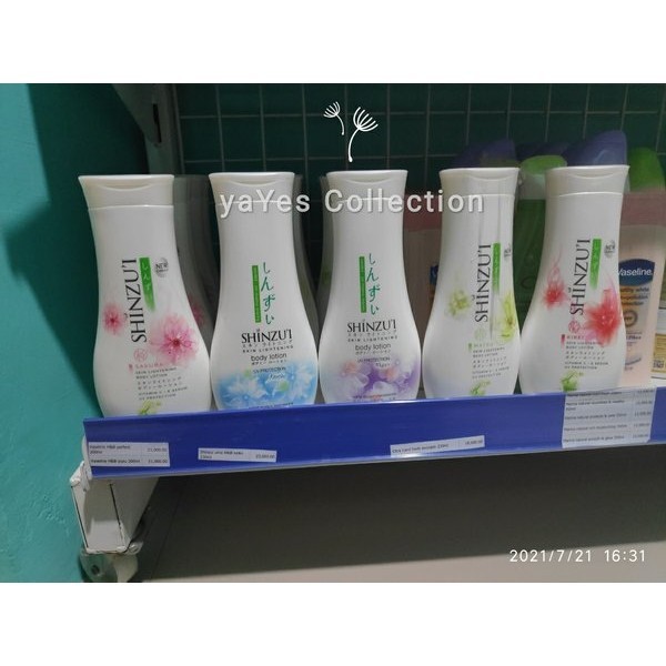 Shinzui Body Lotion 210 ml sakura Kirei Khenzo Myori Matsu Hana handbody Vitamin C & E Serum Uv