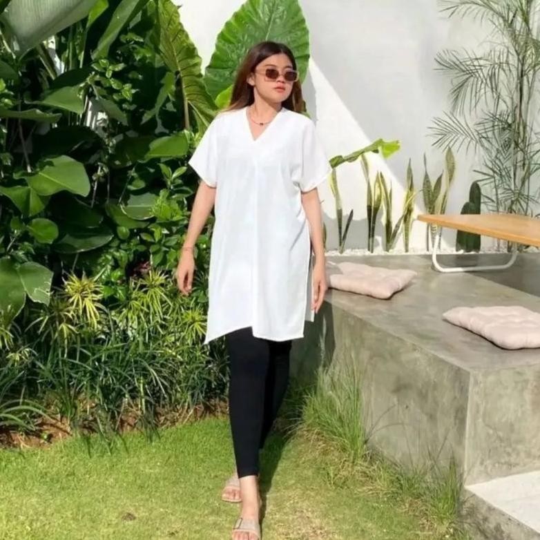 MILIKI NAGITA LONG SQUARE/ATASAN NAGITA TUNIK CRINCKLE WANITA /TUNIK  CRINCKLE  NAGITA TERMURAH