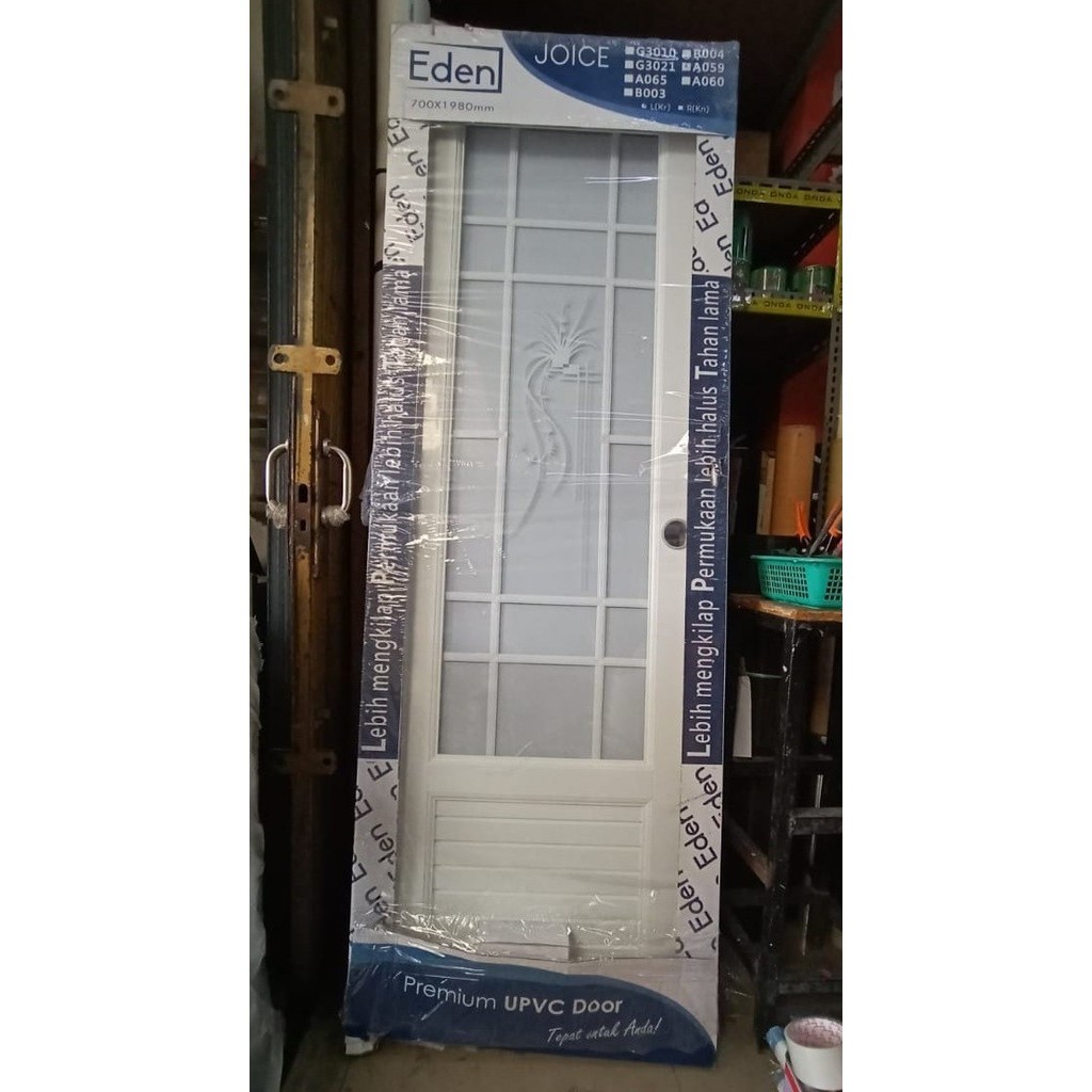 Terlaris PINTU KAMAR MANDI UPVC EDEN JOICE A059