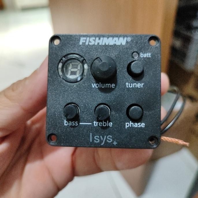 Preamp Fishman Isys Plus/ Eq Fishman Isys+