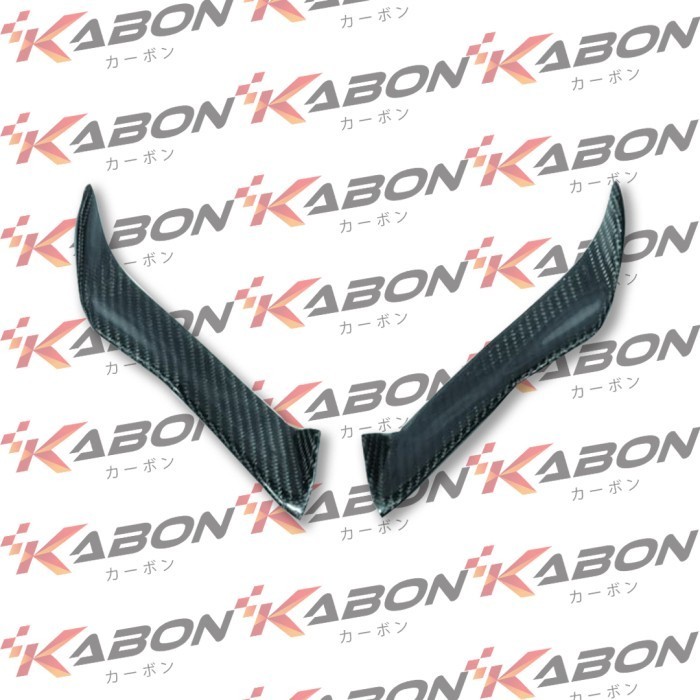 Cover Bawah Lampu Depan / Upper Winglet Carbon Honda Cbr250Rr Original Dan Terpercaya
