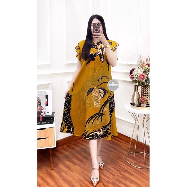 Daster Wanita Terbaru 2024 Dewasa Dster Midi Murah Dasterr Kimono Dasteran Dasterandinikimono Longdr