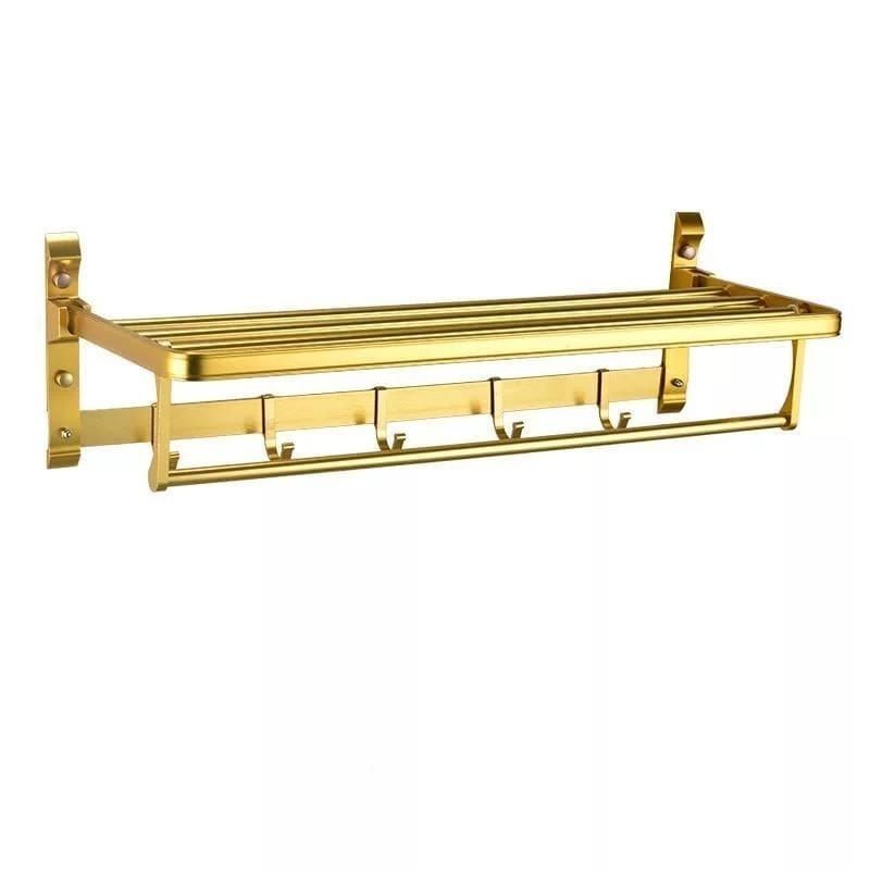 Rak Handuk GOLD Stainless Gantungan Handukbwarna emas
