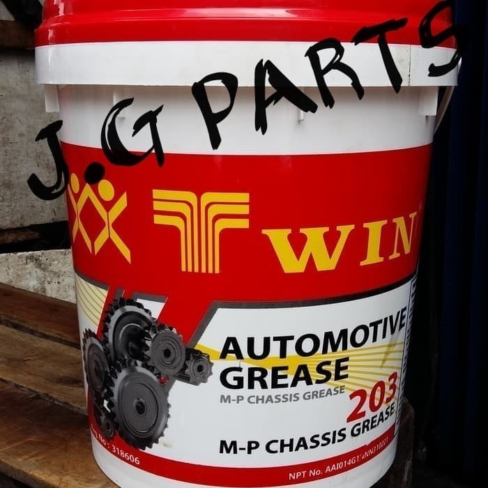 CHASSIS GREASE/STEMPET/PELUMAS/GEMUK - WIN / TWIN 15 KG/ 1 PAIL KUNING