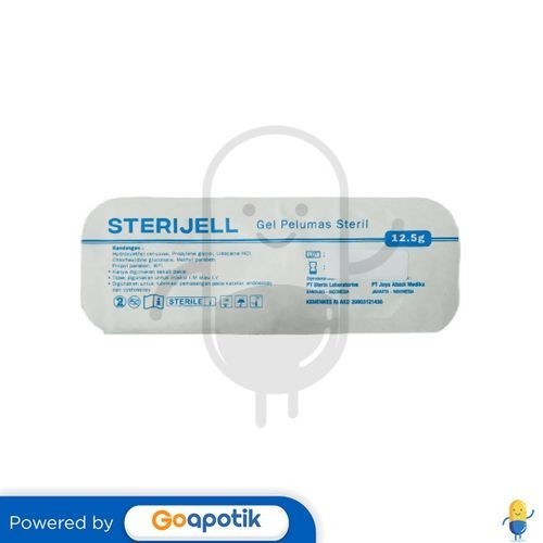STERIJELL GEL PELUMAS STERIL 12.5 GRAM