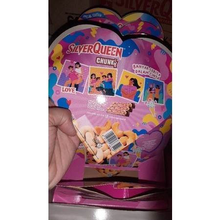 

J7W SILVERQUEEN PROMO VALENTINE DAY CHUNKYBEAR (330GR) , VALENTINE (258GR) K49