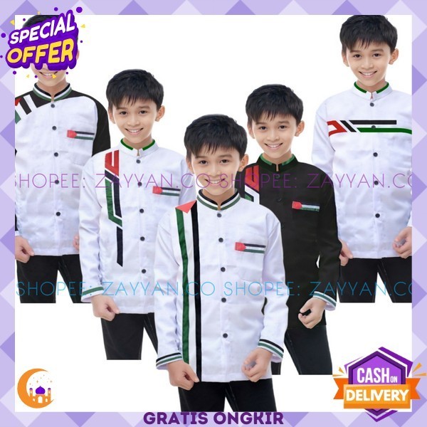 Pakain Muslim Modern Berkancing Hem Muslem Trendy Kmeja Koko Cowk Terbaru Premium Kameha Ansk Bsju M