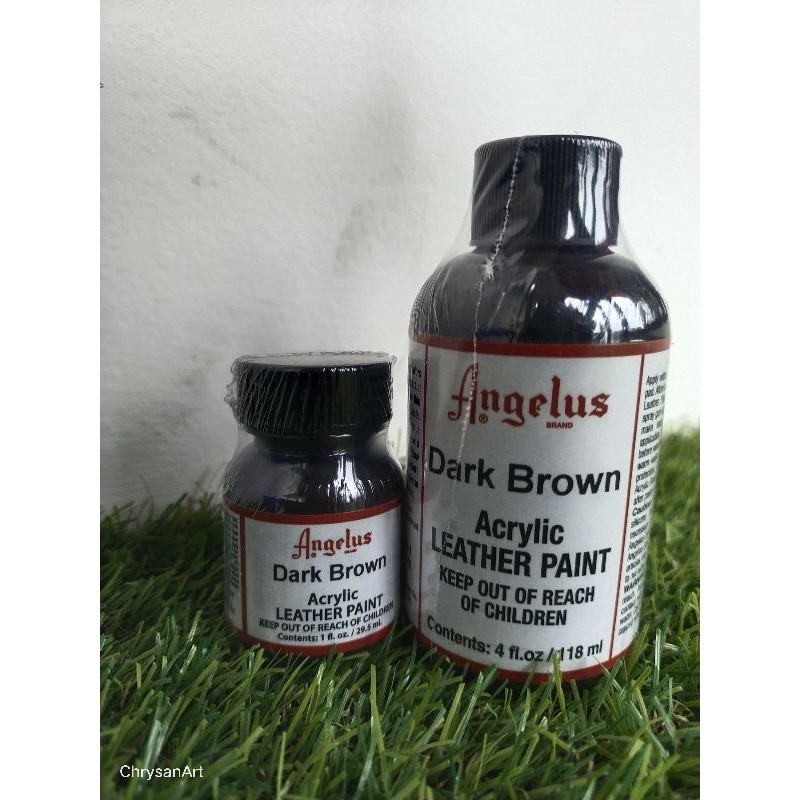 

Angelus Leather Paint/Cat Kulit warna DARK BROWN ORIGINAL