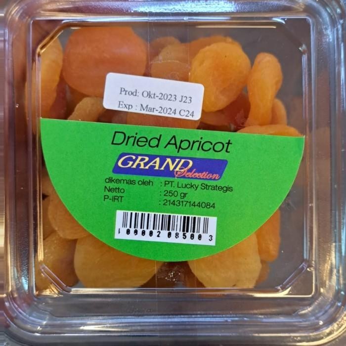 

TERBAIK! DRIED APRICOT | BUAH KERING APRICOT 250 GRM