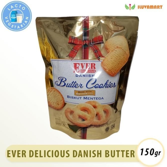 

Terbaru Ever Delicious Danish Butter Cookies 150Gr Biskuit Mentega Camilan Pengiriman Cepat