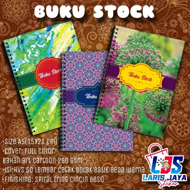 

BUKU STOK BARANG/BUKU OLSHOP MURAH