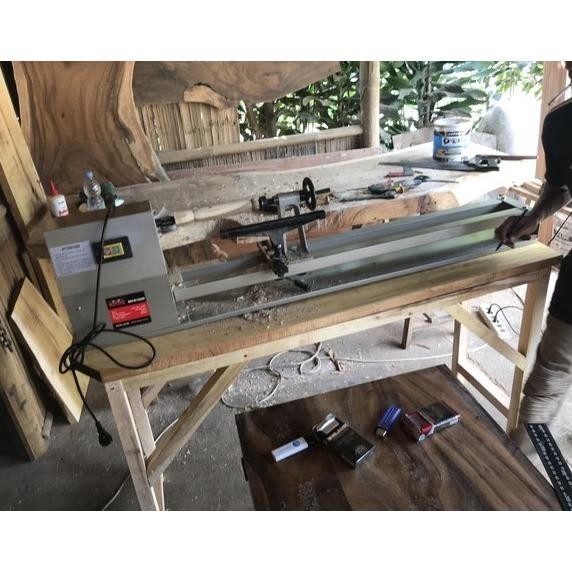 Mesin Bubut Alat Penghalus Kayu Wood Lathe Wipro MCS1000