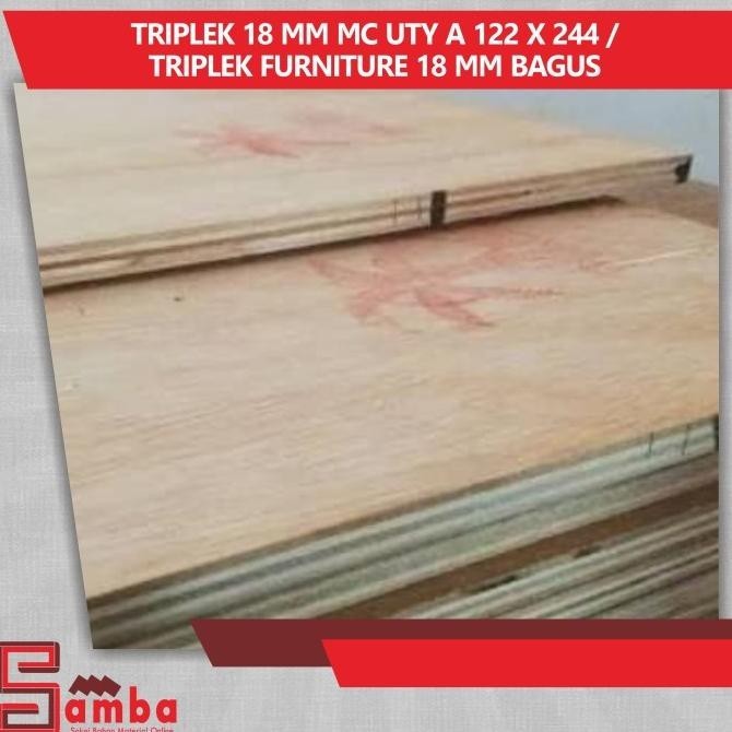 Triplek 18 Mm Mc Uty A 122 X 244 / Triplek Furniture 18 Mm Bagus