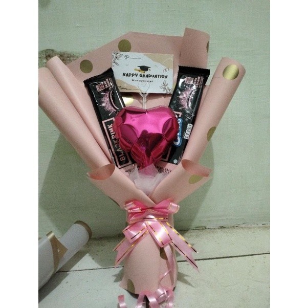 

H68 BUKET WISUDA BUKET MURAH BUKET SNACK BUKET VALENTINE BUKET BALON FOIL CG9