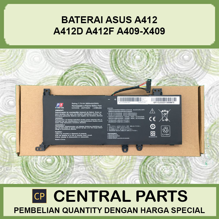Baterai Asus A412F A412 A412D A409-X409