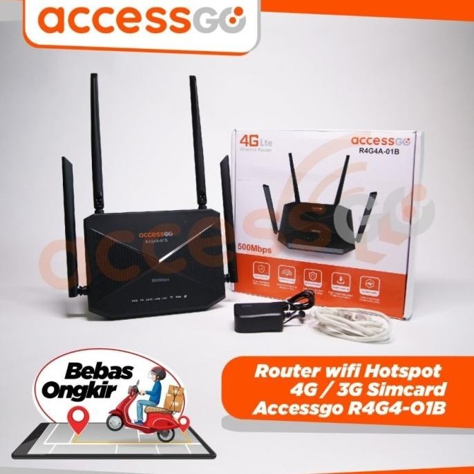 BARANG TERLARIS Modem Router Wifi AccessGo 4G Lte Unlock All Operator