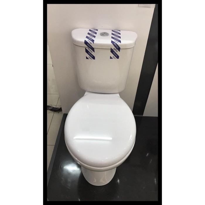 Kloset Duduk Toto Cw633J/Sw633J+Tc505W (White) Cw633 Cw633J