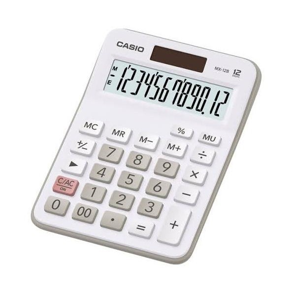 

Big Sale - CALCULATOR CASIO MX12 B KALKULATOR MEJA / KANTOR MX12B ,.