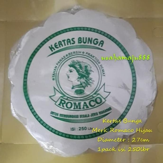 

Best - Kertas Bunga Romaco Hijau @250lbr - 250 LBR ,,