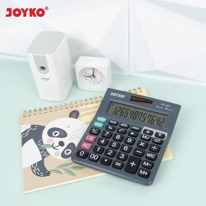

Promo - Calculator / Kalkulator Joyko CC-15A / 12 Digits / Check Correct ~