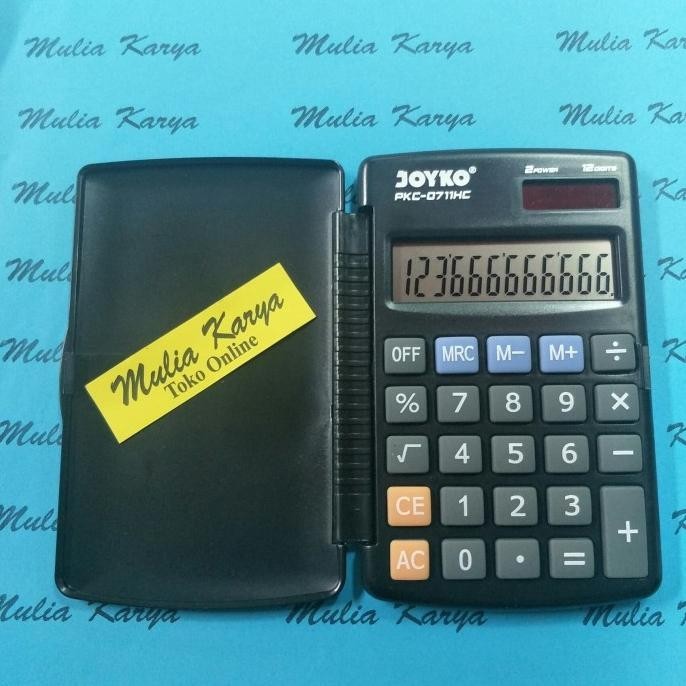 

Best - Kalkulator Saku 12 Digit Joyko / Calculator Pocket !