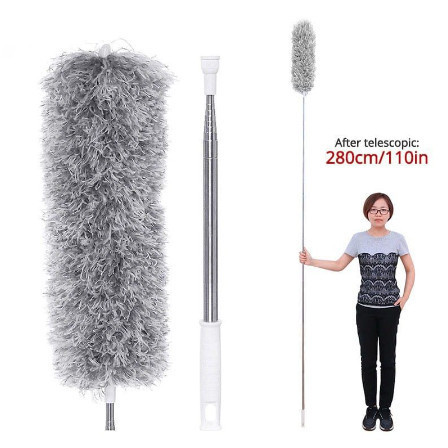 ALAT PEMBERSIH DINDING KEMOCENG ATAP PANJANG TONGKAT SAPU LANGIT SULAK