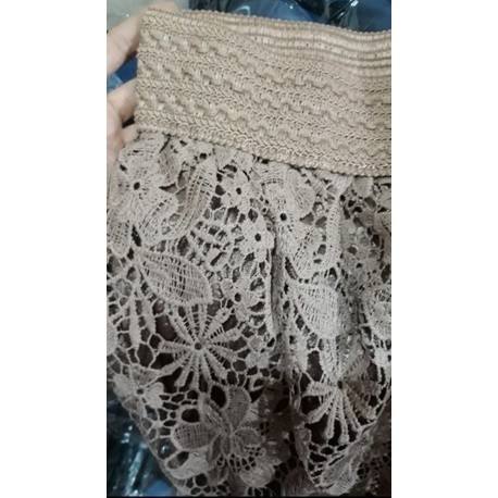 [ONLINE EXCLUSIVE] Celana brokat panjang/ celana kulot brukat panjang #DA