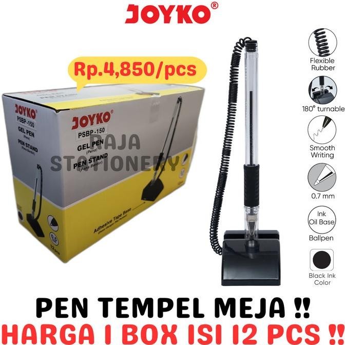 

Joyko Pen Stand Gel Pen Pulpen Pen Meja Joyko Kantor Psbp-150 [12Pcs]