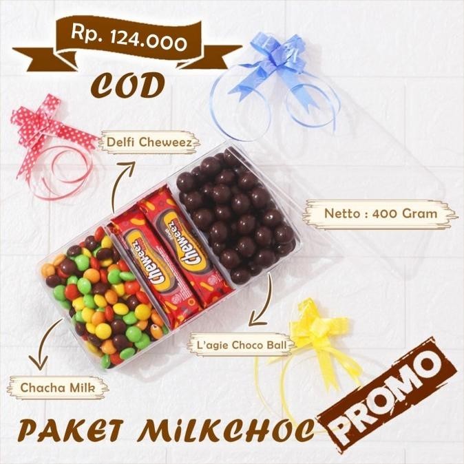 

Best Sales Paket Coklat Lebaran / Coklat Delfi Lagie Mix Cokelat Toples Sekat Terbaik