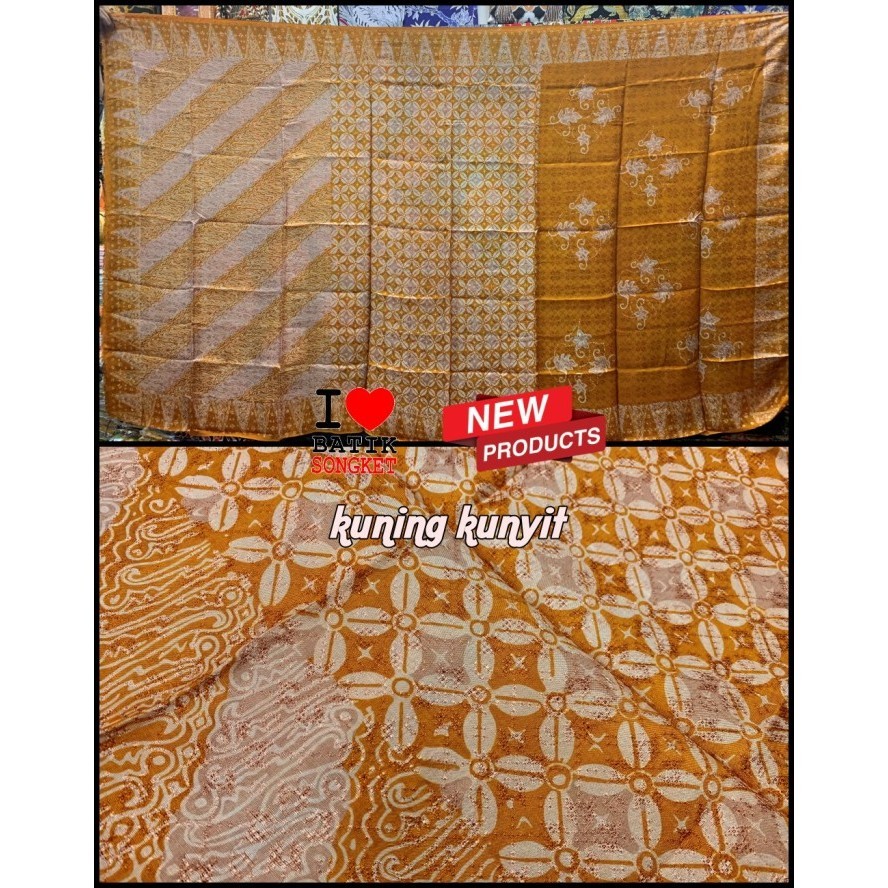 Naenggo Viscos Puloan 3 Dimensi Motif 2 Viscose Viskos Kain Batik Sogan Hitam