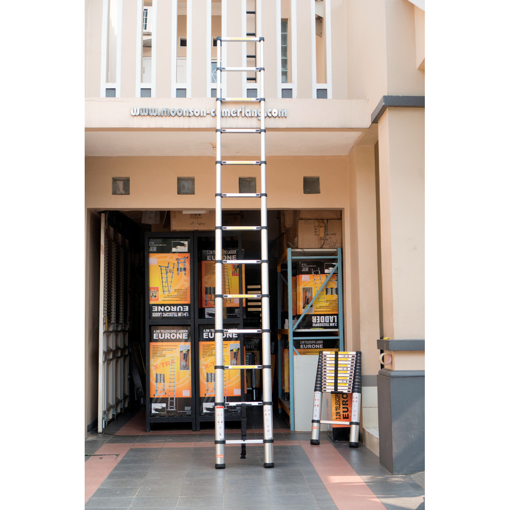 Tangga Teleskopik 4.1M, Single- Eurone X-Tra