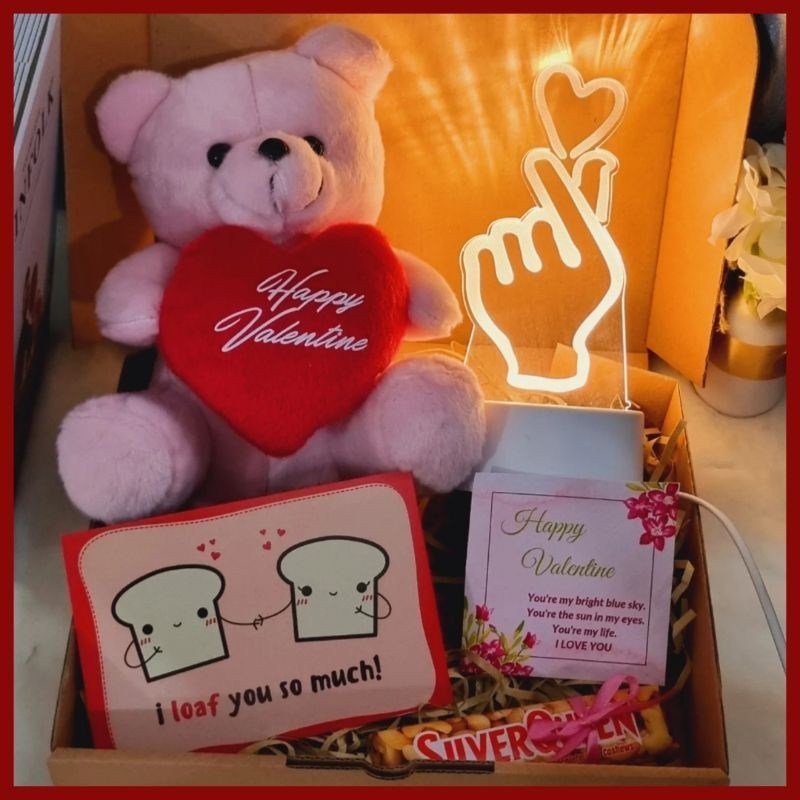 

VBH HAMPERS VALENTINE / KADO VALENTINE COKLAT / BUKET BUNGA GIFT BOX XW4