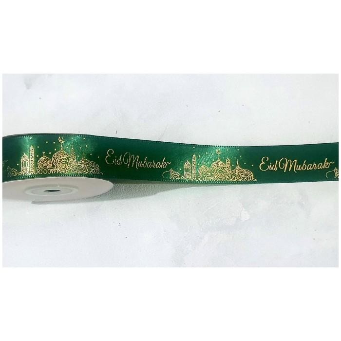 

Pita Idul Fitri Satin 3/4 Inch 3/4" Pita Eid Mubarak 2Cm Lebaran 074