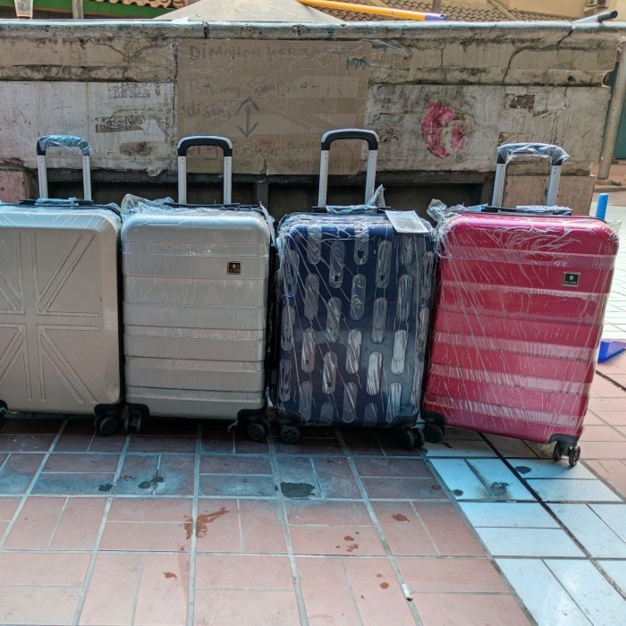 Koper Fiber Polo Milano 24 Inch Bagasi Size