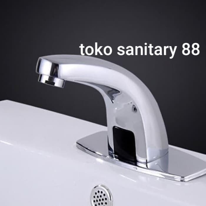 kran wastafel sensor automatic kuningan model toto kran otomatis