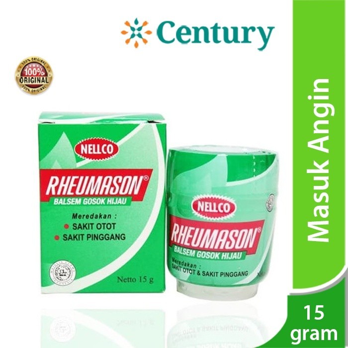 Rheumason Nellco Green Balsem 15gr / Mual / Pegal