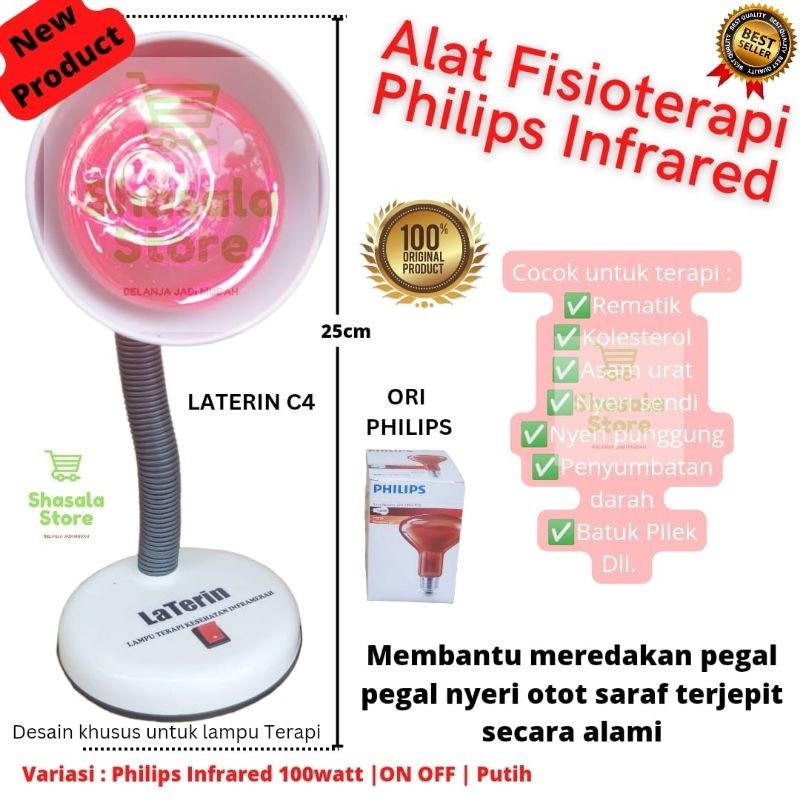 [] Alat fisioterapi set Lampu Terapi infra red infra merah infrared Terapi otot sendi pegal stroke