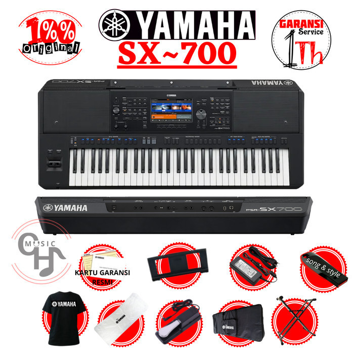 NEW yamaha psr sx700 / sx-700 / psr sx 700 keyboard paket