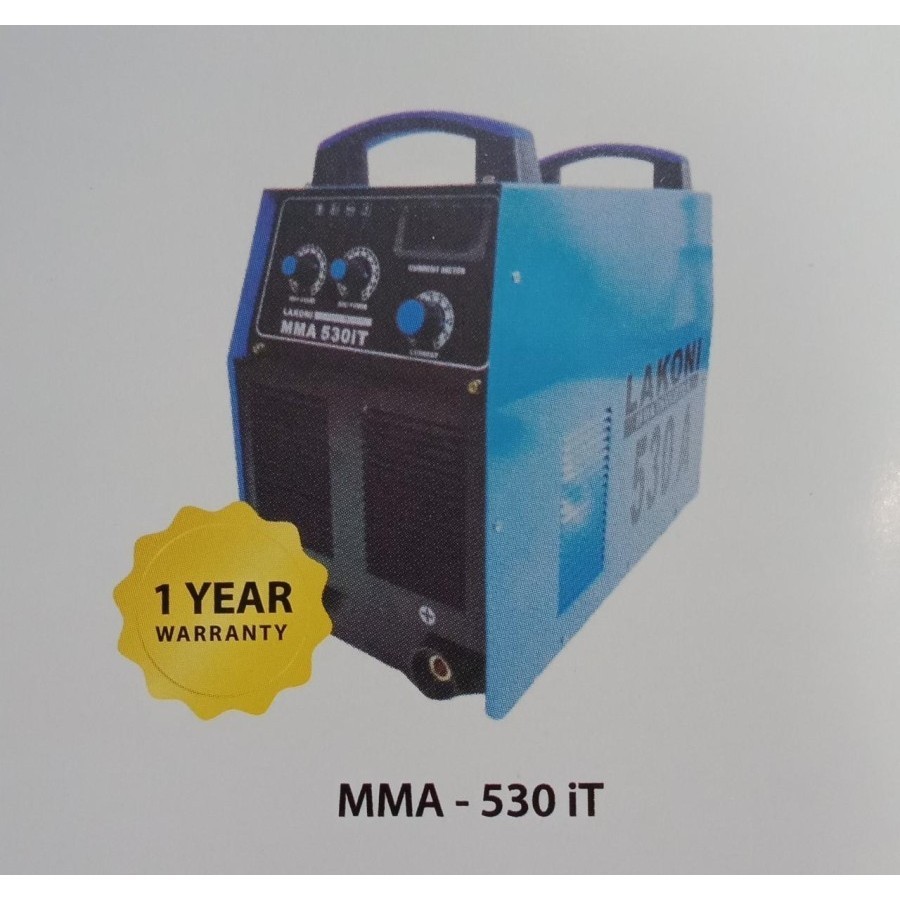 Lakoni MMA - 530 iT Mesin Las Inverter 3-phase IGBT 530it Travolas