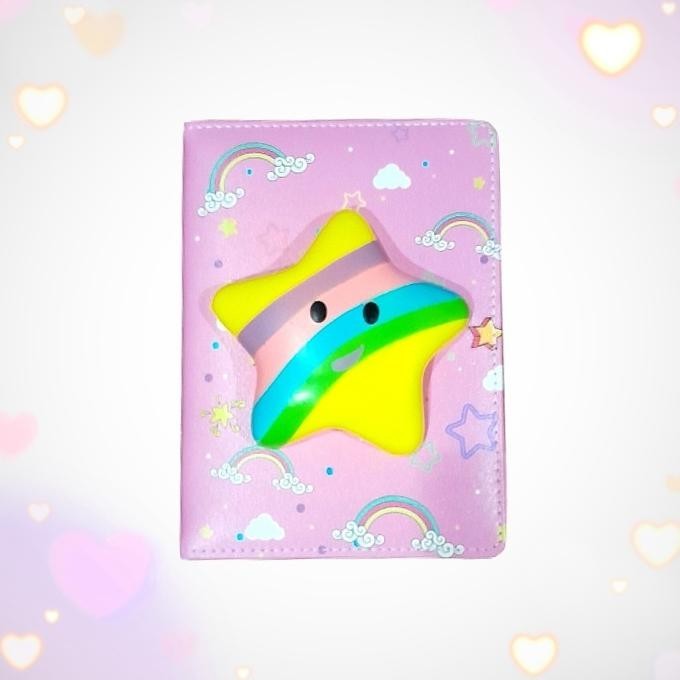 

Kualitas Terjamin Buku Diary Agenda Note Book Squishy Karakter Star Bintang
