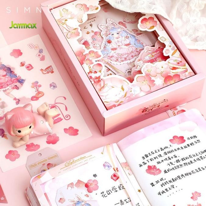 

Ready 3D Pop Up Magnetic Diary Notebook + Stiker Magic Dream / Buku Anak