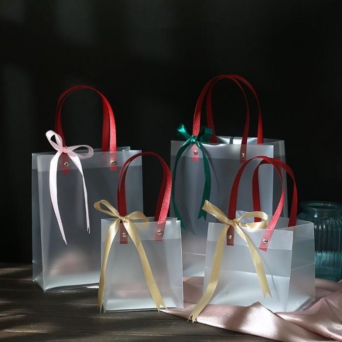 

Goodie Bag Tas Mika Doff Transparan Lebaran Natal Ulang Tahun 083