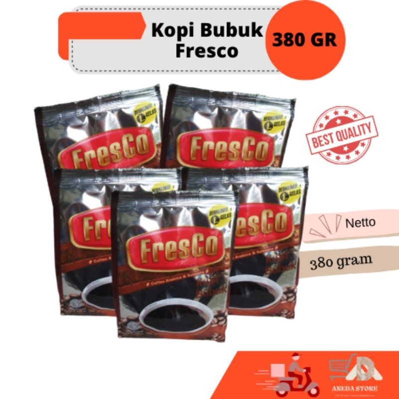 

Kopi Bubuk Fresco | 380 Gram