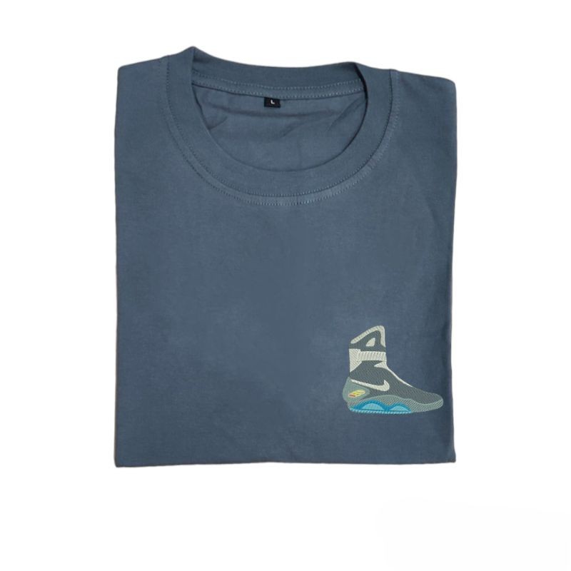 Kaos Bordir Sneaker Nike Air Mag Unisex