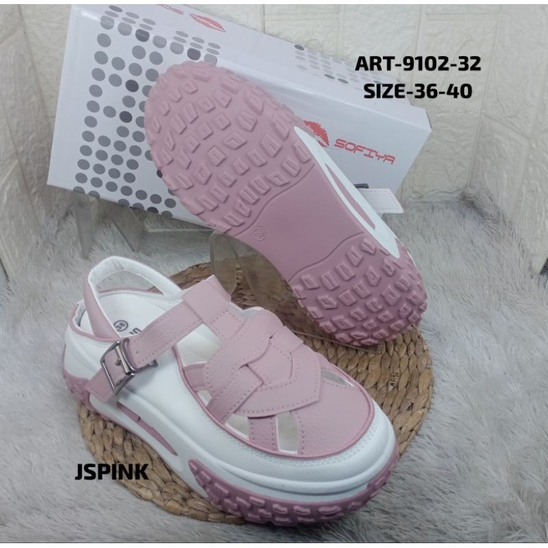 SANDAL WEDGES IMPORT WANITA SOFIYA D9102-32